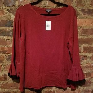 NWT The Limited burgundy sweater - XL